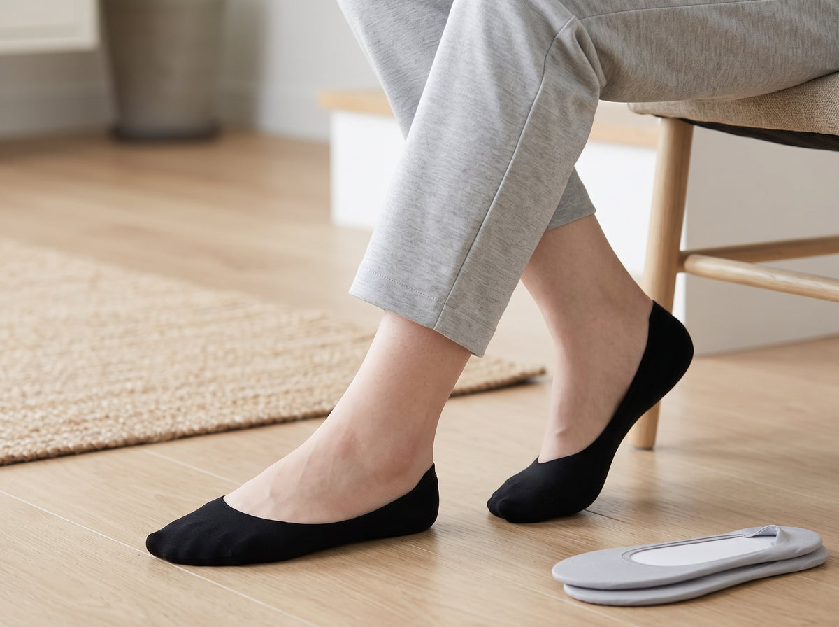 CloudPace™ Cushioned Invisible Socks, 2 Pairs