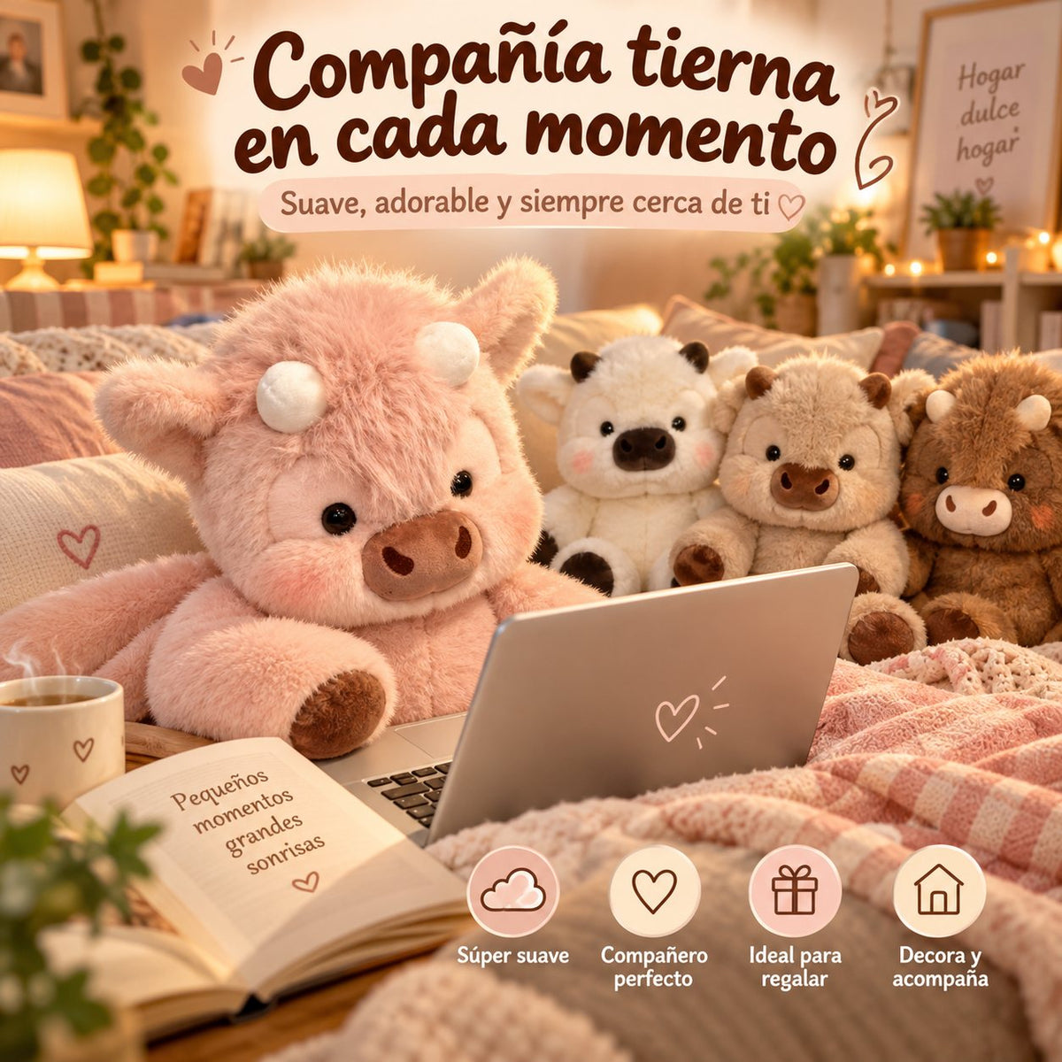 Compañía tierna en cada momento